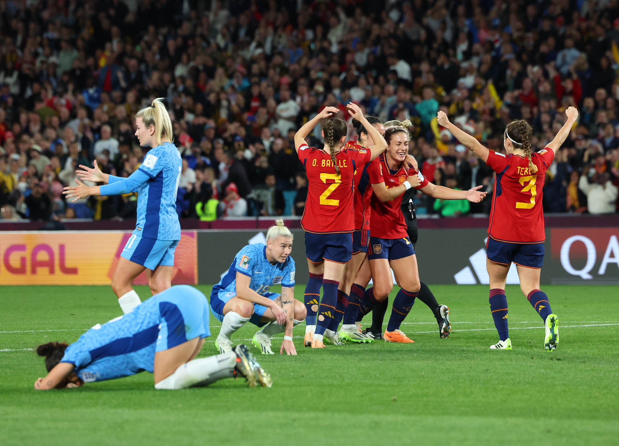 England suffer World Cup heartache as they lose to Spain in final FIFA Womens World Cup 2023 Final - Spain v England - Stadium Australia