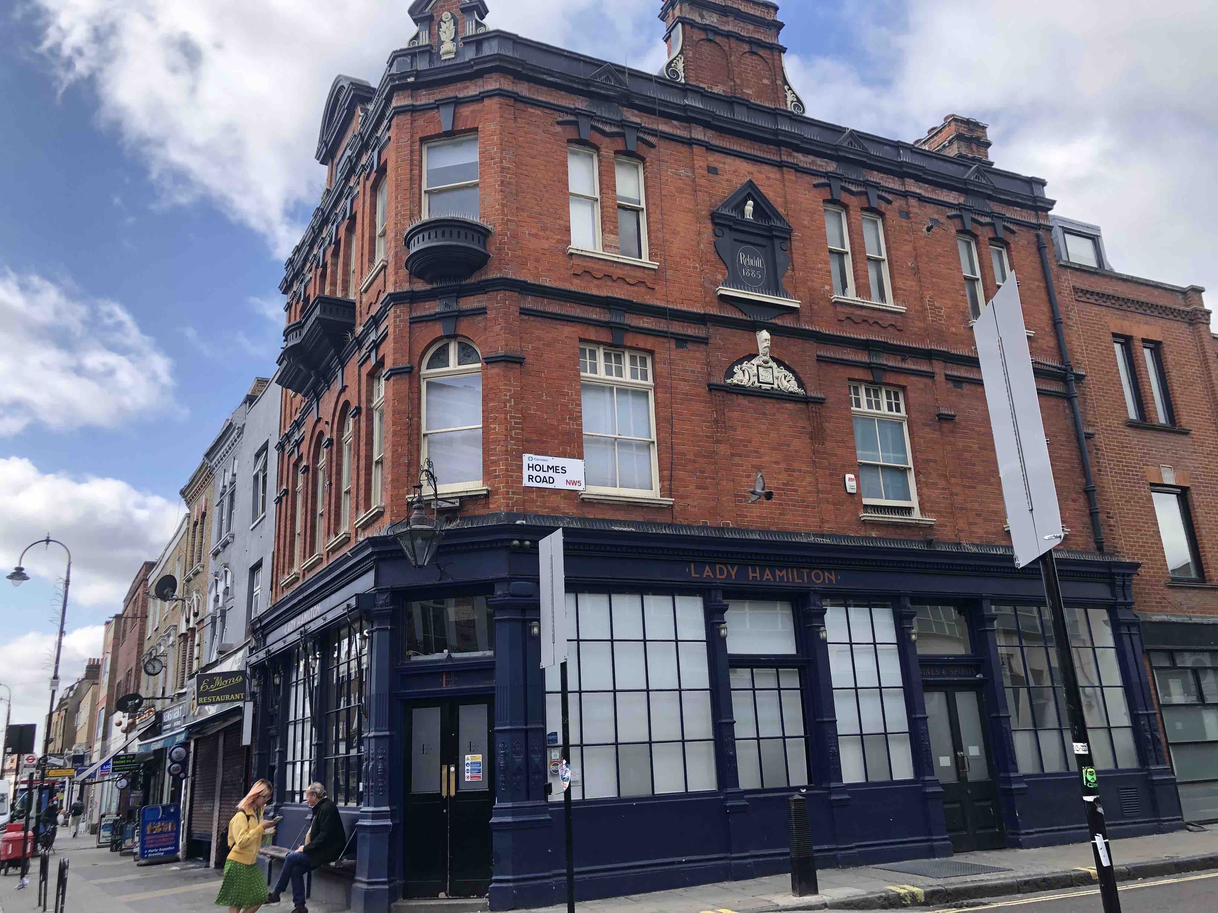 Pub boss says he was forced to shut down bar due to tube station closure LADY HAMILTON