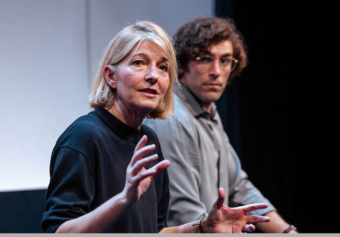 Review: Octopolis, Downstairs at Hampstead Theatre 0ctopolis_Jemma Redgrave and Ewan Miller_ photo The Other Richard