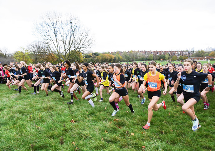 Race runs into trouble Cross-Country 2022 - credit London Youth Games