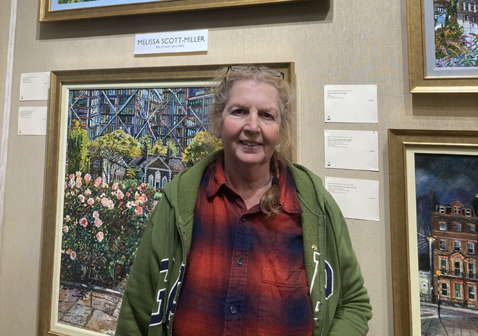 Back in the frame: popular painter returns with a new show melissa scott-miller IMG_2437