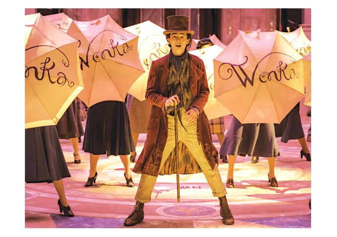 Goodies, baddies and choccies in wonderful Wonka Timothee Chalamet in Wonka