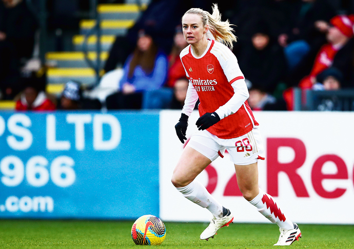 Ilestedt: ‘Gunners aiming for big things this season’ Barclays FA Womens Super League - Arsenal v Everton - Manganta Pay UK Stadium Meadow Park