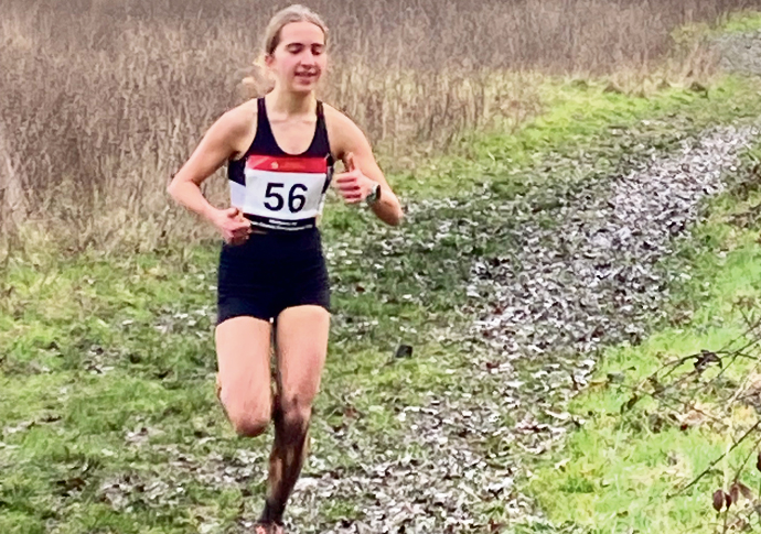 Lauren Russell Middx County Cross-Country Championships