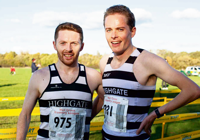 Champ! Roger ties the knot and seals the title Harrier groom Met League Race 2-126