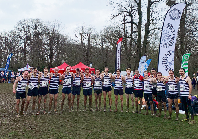Winning streak looks set to run and run Highgate Harriers Senior Men - credit Abi Williams