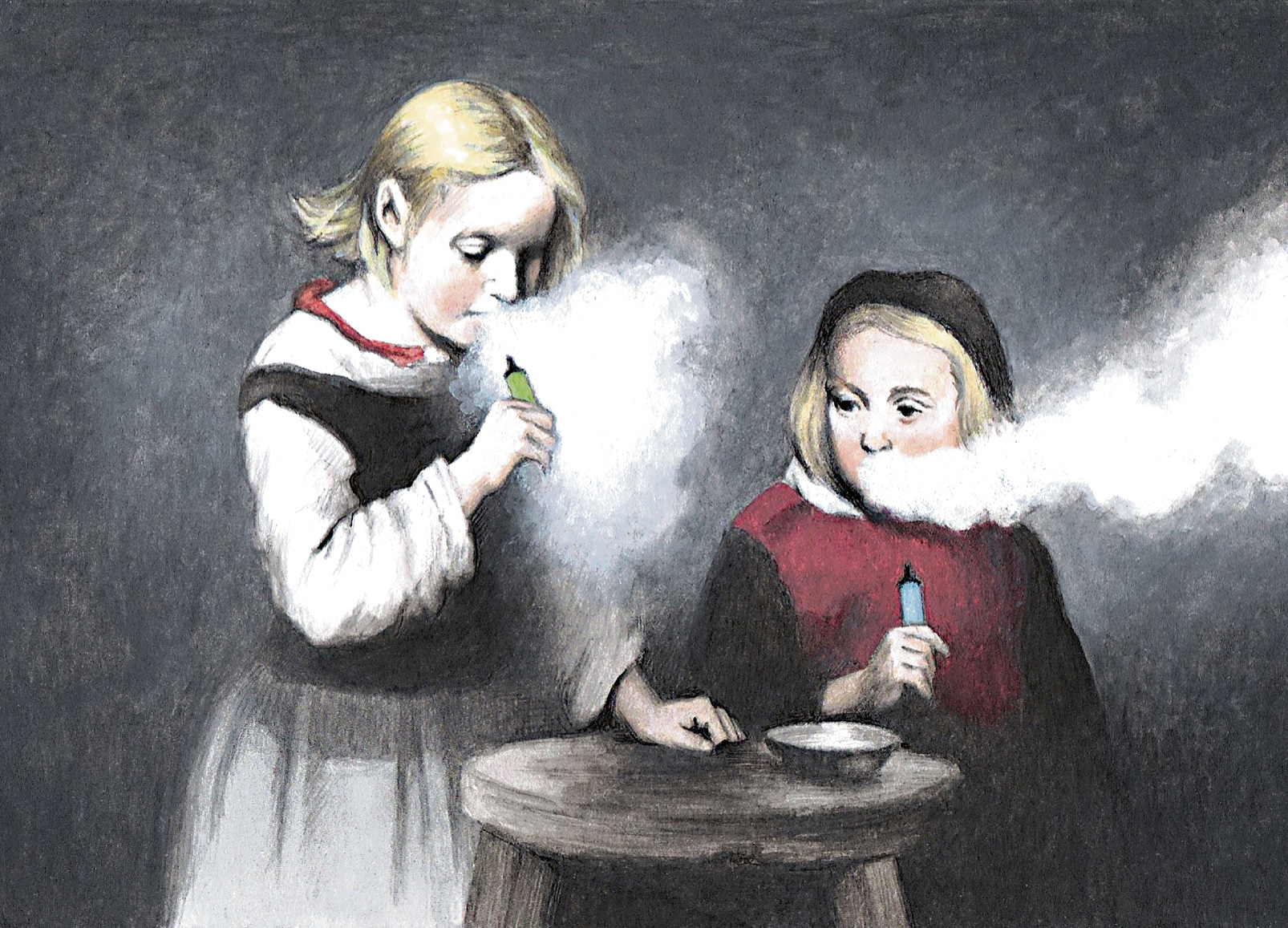 Vaping Children After Ribot_John Sadler
