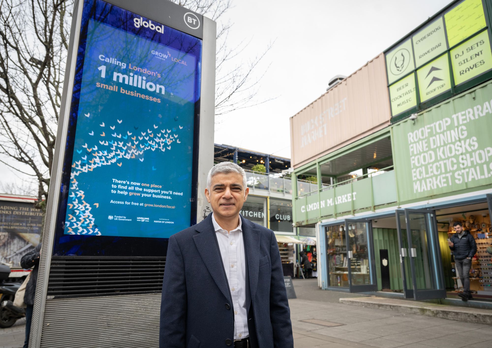 Who really wins when the vast majority don’t vote? sadiq khan in camden town 2024
