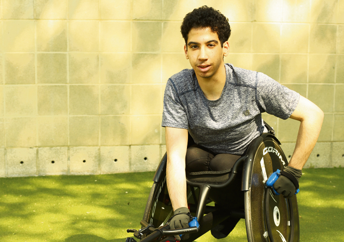 He’s not half fast! Illias races to long-distance win Ilias Zghoundi