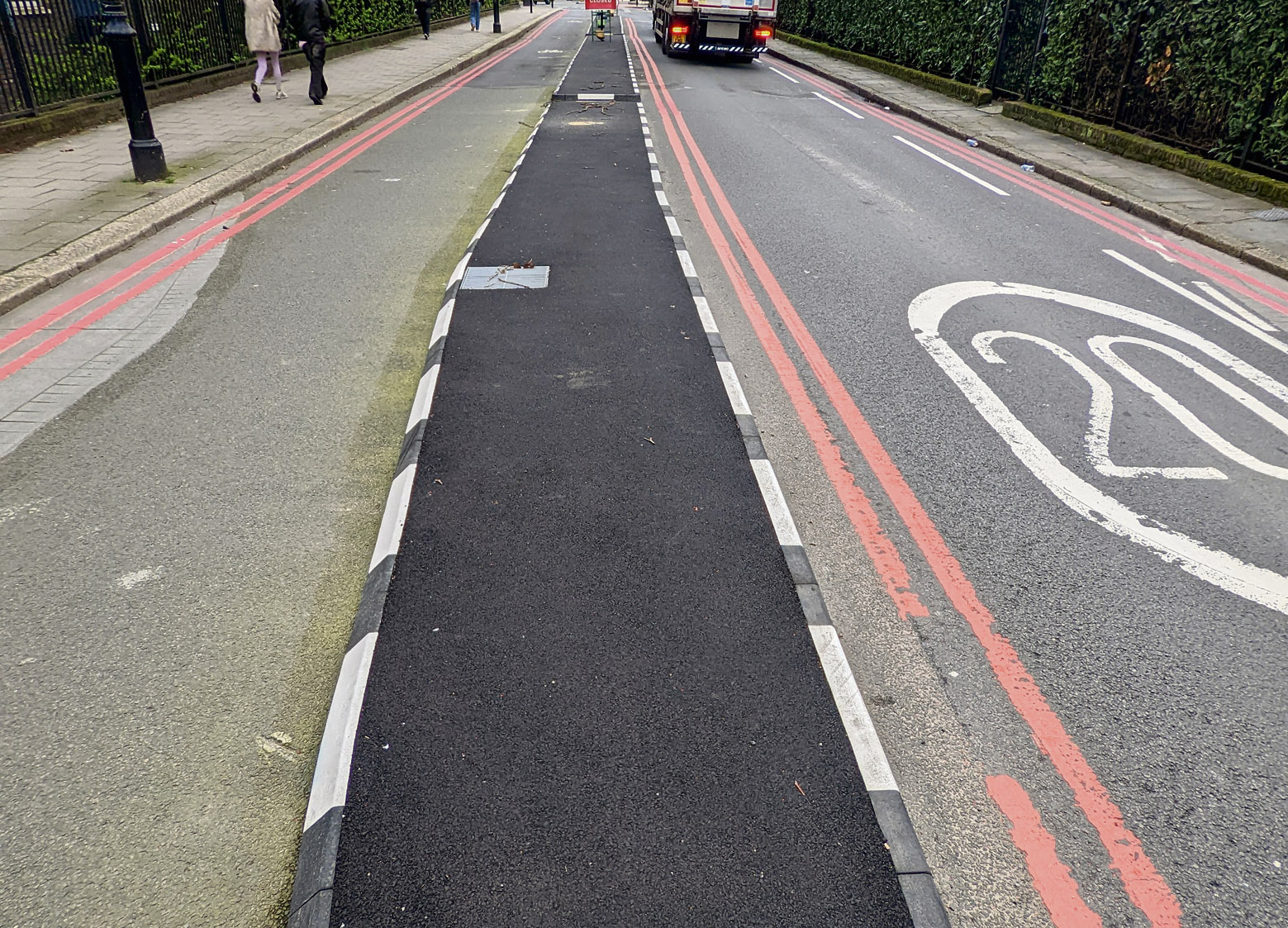 Add a bit of green to the cycle route? Tribelnig-Cycle route