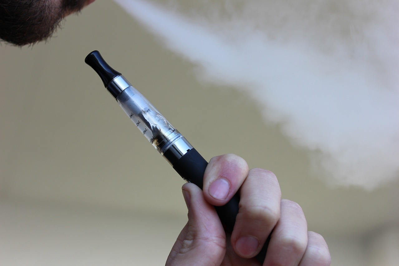 Just as cigarettes were being put out, along come vapes Vape-vapes