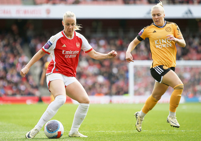 ‘Incredible!’ Gunners seal Champions League spot Barclays Womens Super League - Arsenal v Leicester City - Emirates Stadium