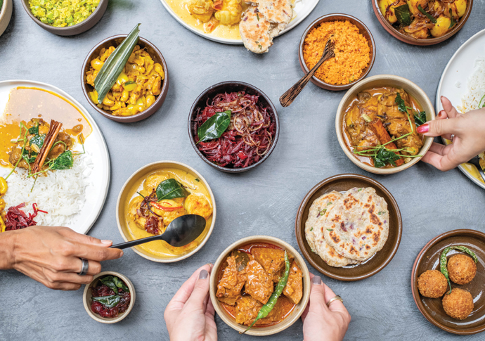 Kolamba stays true to its roots – and is full of surprises Kolamba Soho_Food_CREDIT_ Kolamba_Studio Fils Interior Design