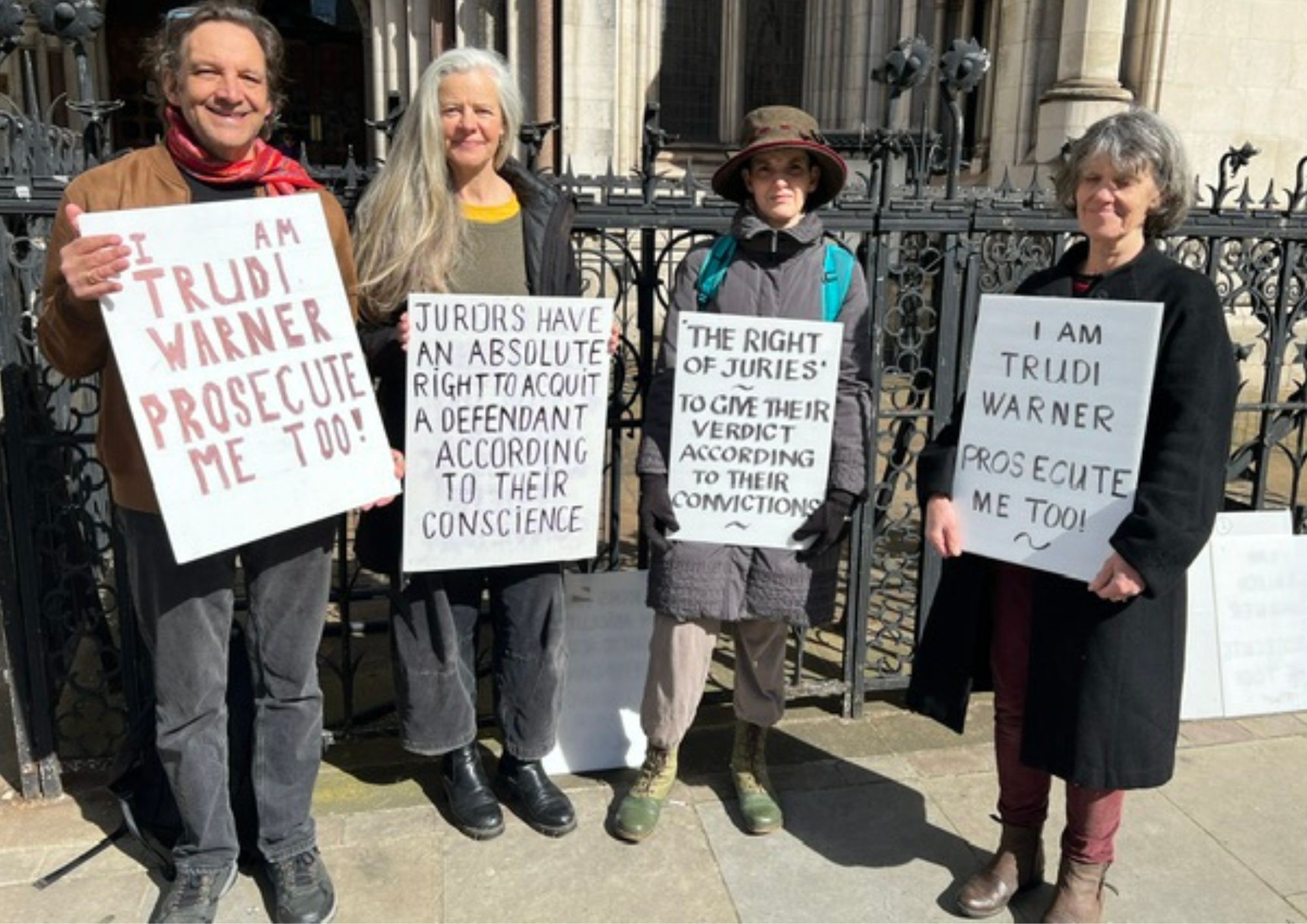 ‘I am Trudi!’ campaigners in court success trudi