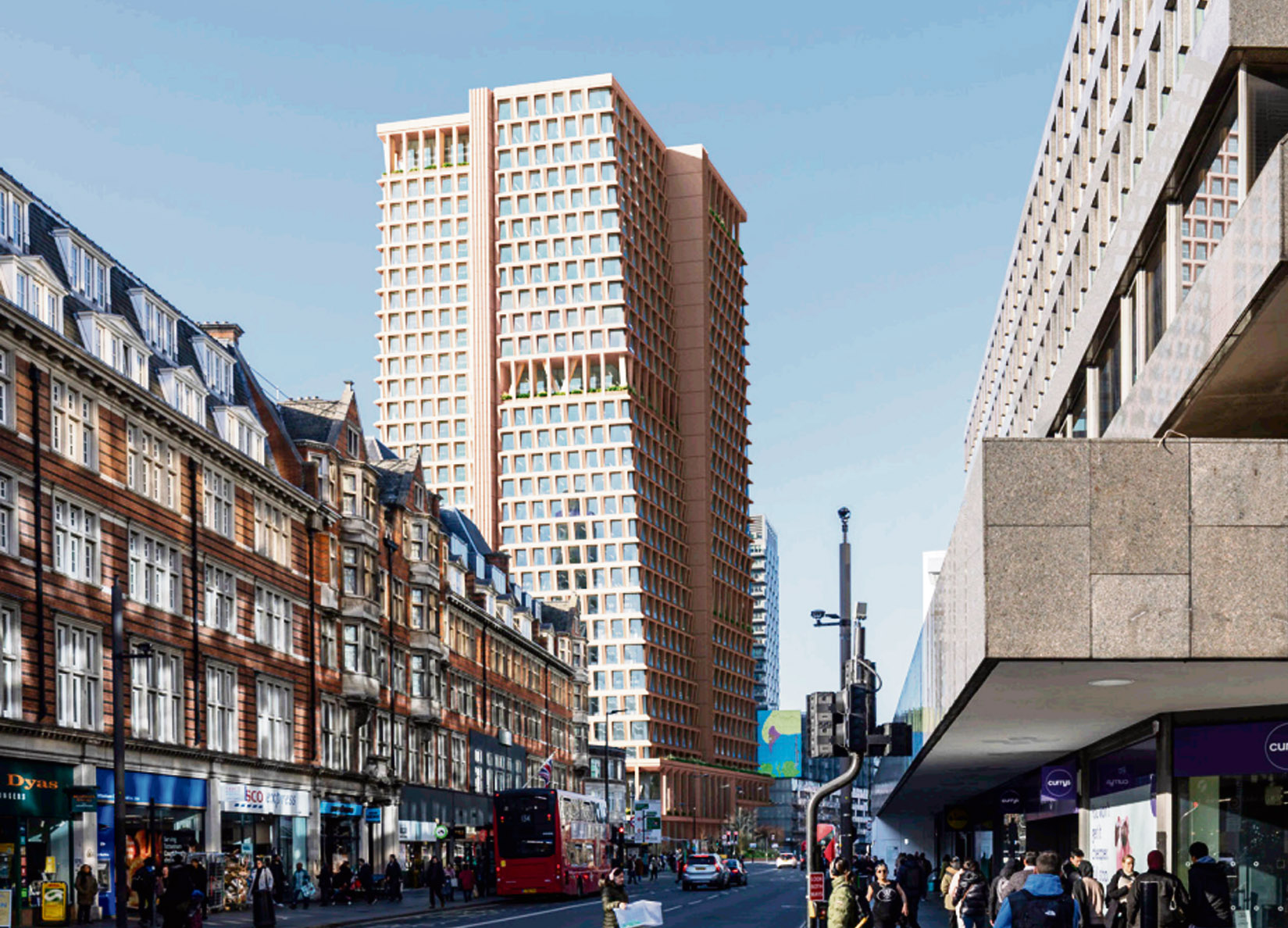 Part of the global problem is here Impression of the proposed Euston Tower