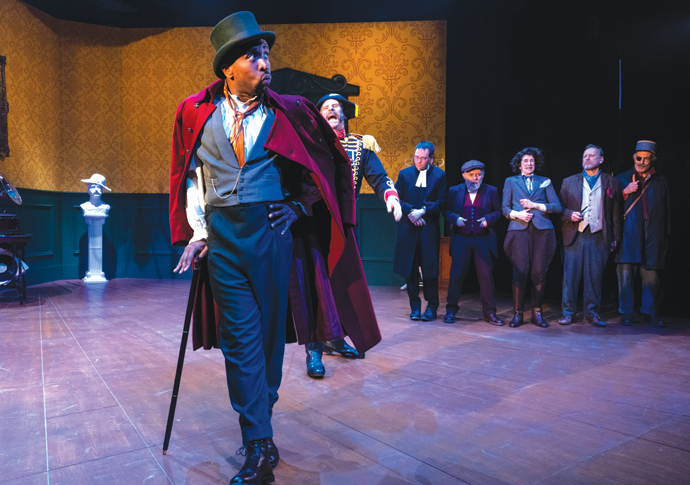 Review: The Government Inspector, at Marylebone Theatre Kiell Smith-Bynoe The Government Inspector credit Oliver King