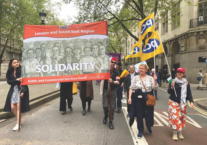 May day march 2