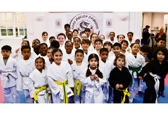 Siblings are magic Dragons! Soho Parish Dragons