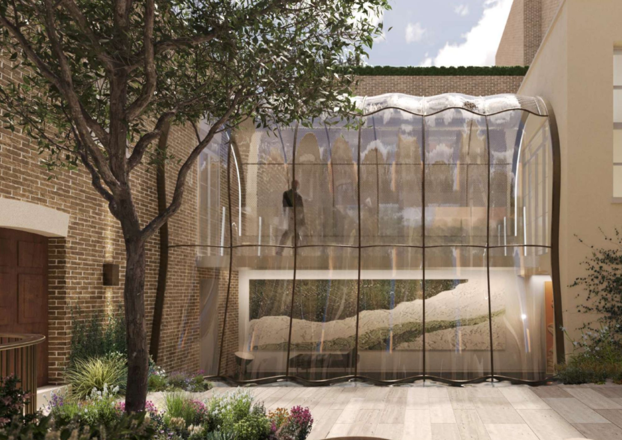 Planning battle over Gherkin designer’s glass tunnel at millionaire’s Regent’s Park home park village