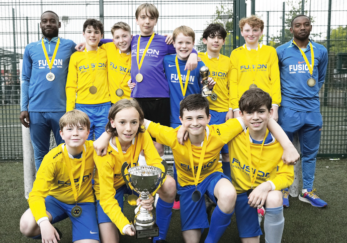 Goalie is cup hero for Fusion Fusion Under-13s
