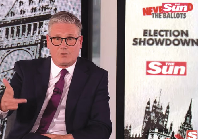 Keir Starmer The Sun