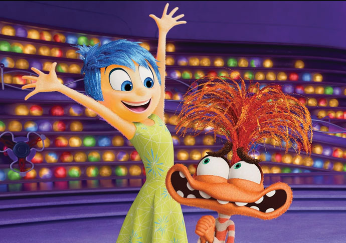 Amy Poehler and Maya Hawke in Inside Out 2_credit Disney-Pixar