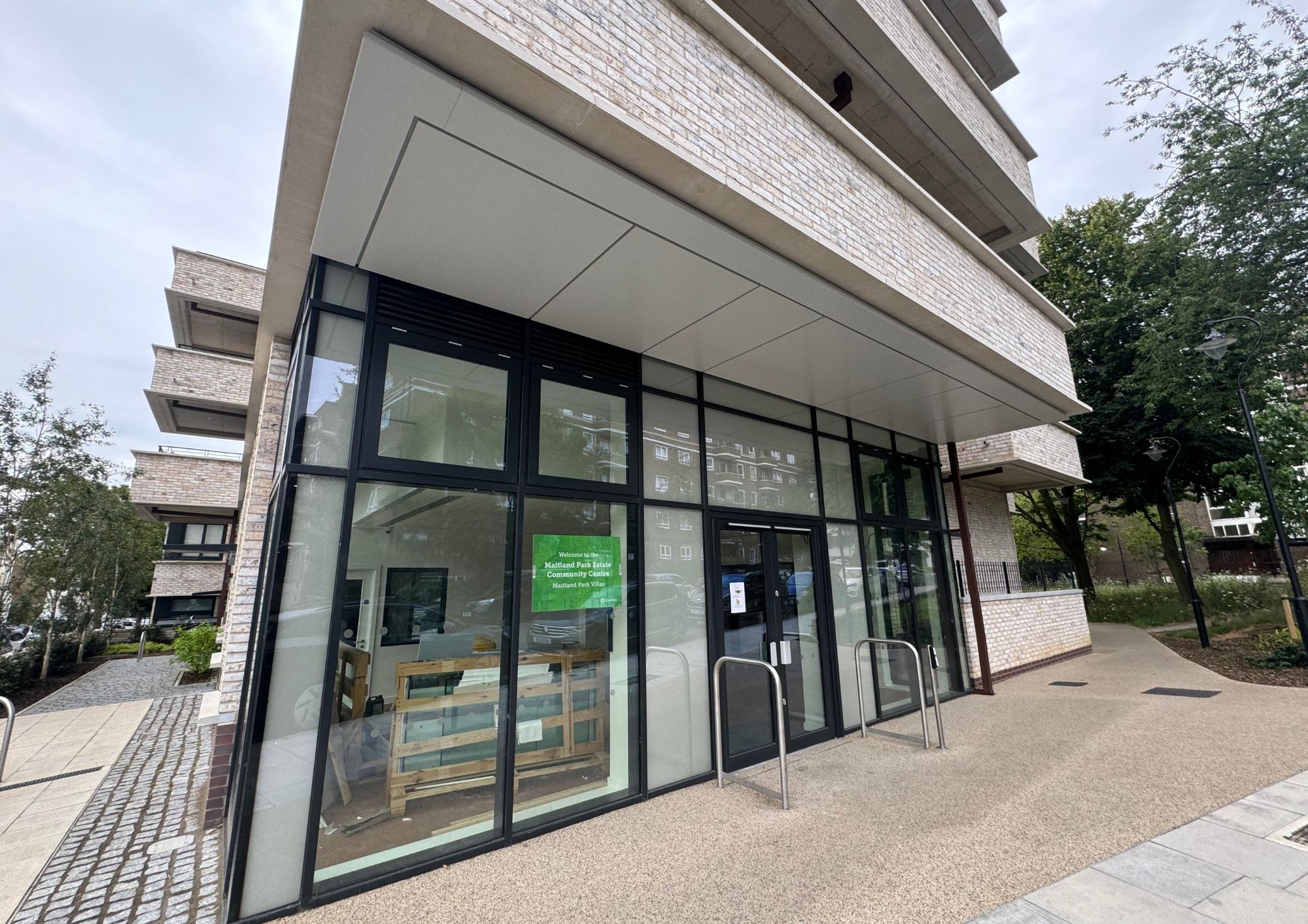 Is the so-called community hall becoming a private commercial facility? maitland park