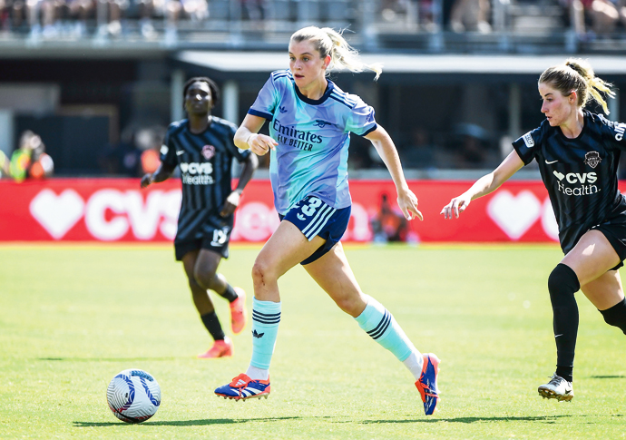 Russo inspires win to kick off US tour International Friendly - Washington Spirit v Arsenal - Audi Field