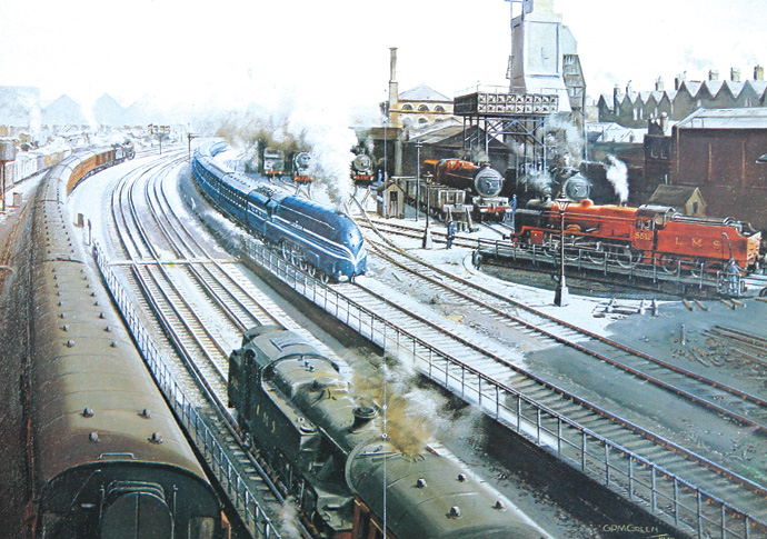 The goods life View from bridge to Camden Shed in 1938