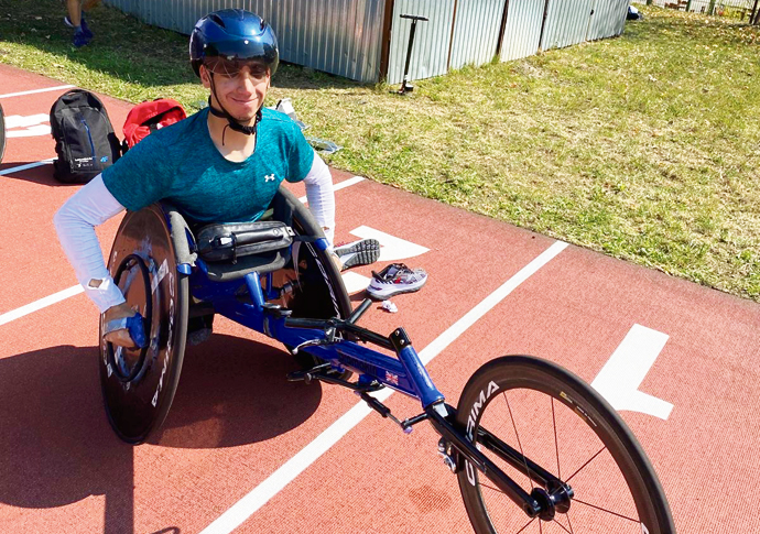 How Illias may now be on the fast-track to success Illias Zghoundi on track