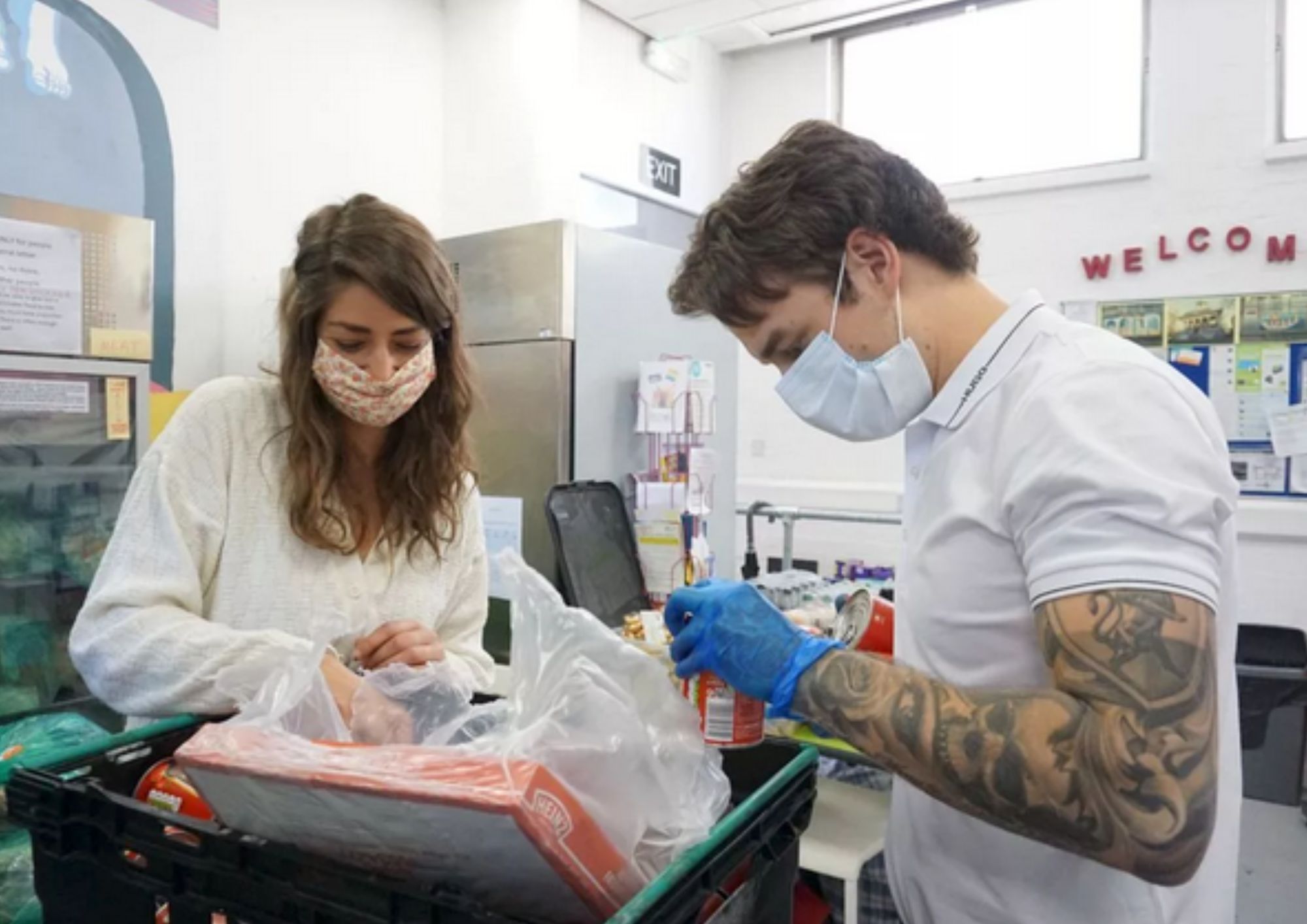 How Liam Payne secretly gave up his time to help feed hundreds of struggling families in Camden liam payne foodback