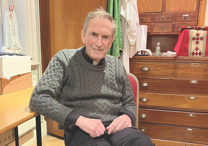 I feel at peace, says priest, this church is where I’ve had my happiest years Father David Barnes