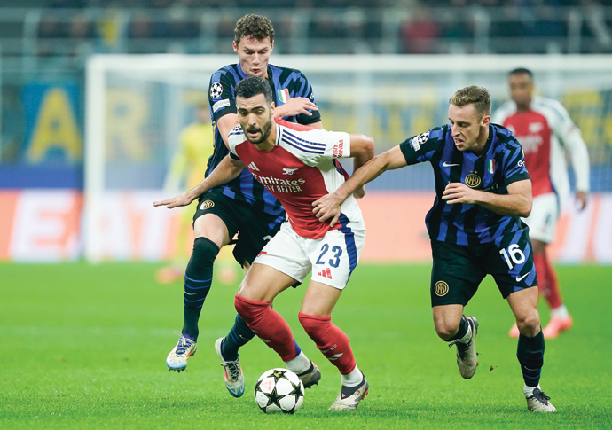 UEFA Champions League - FC Internazionale v Arsenal FC - San Siro