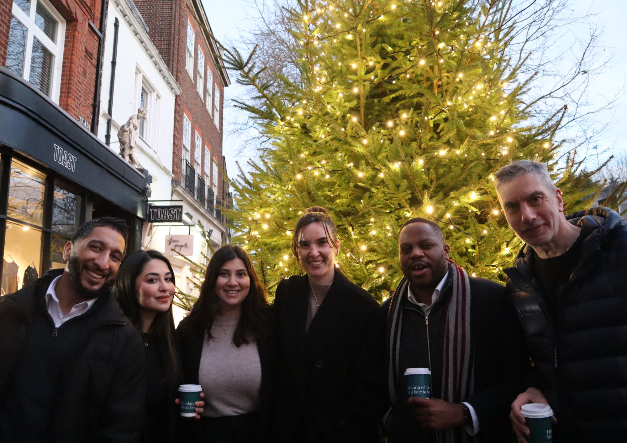 Who says Hampstead isn’t very Christmassy? Christmas in Hampstead