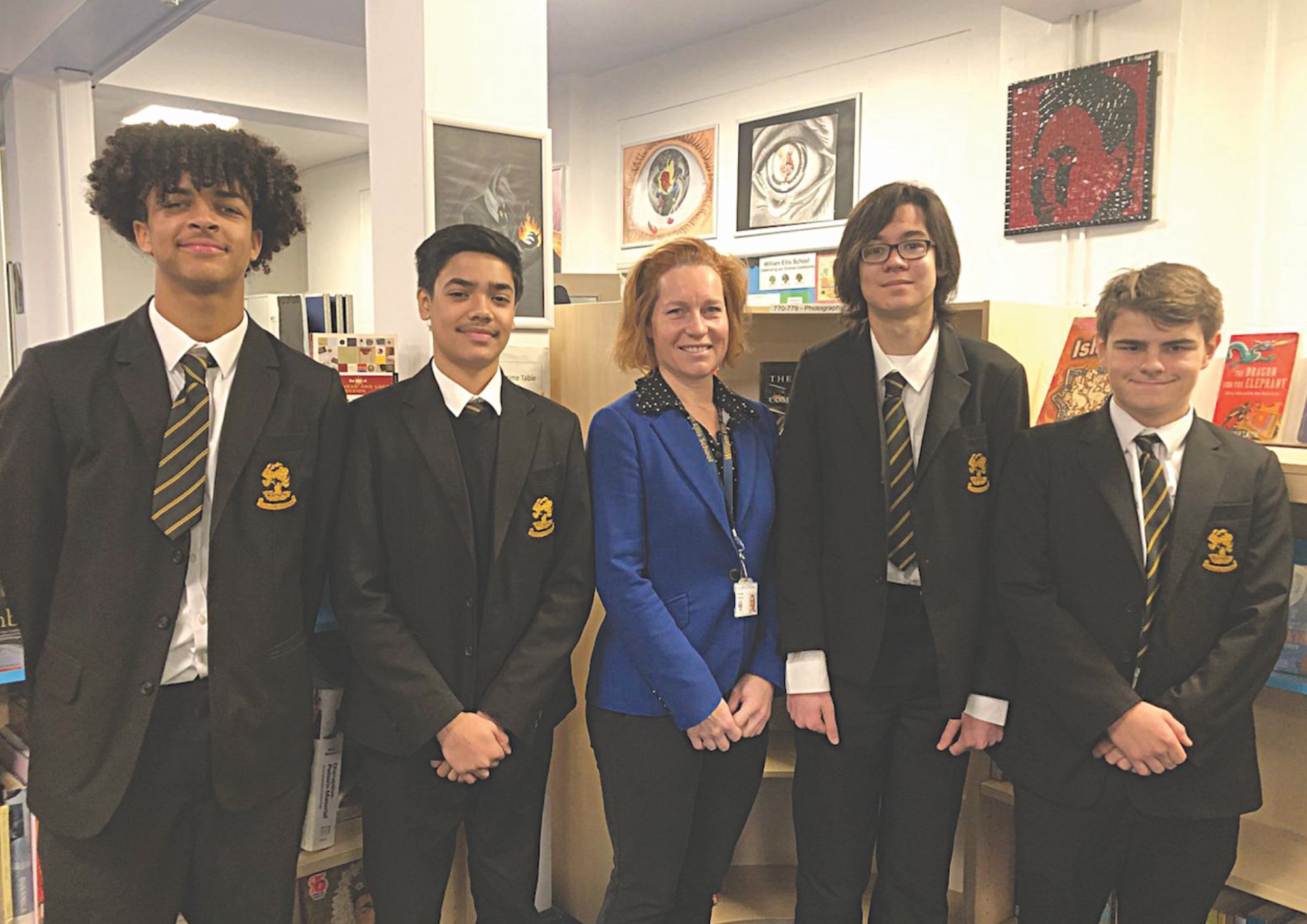 Boys school is on the up, say Ofsted inspectors William ellis