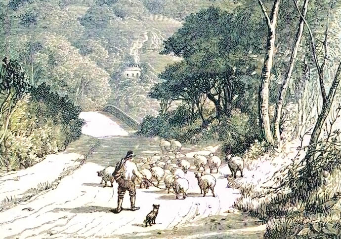 ‘There are many plaques in Hampstead – but many more could be added’ Hampstead from the Kilburn Old and New London Ed Walford 1878