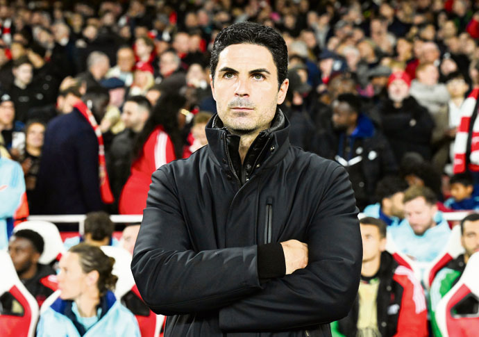 Arsenal boss: ‘We have to be best of the rest’ Arsenal v Paris Saint-Germain - UEFA Champions League 2024/25 League Phase MD2