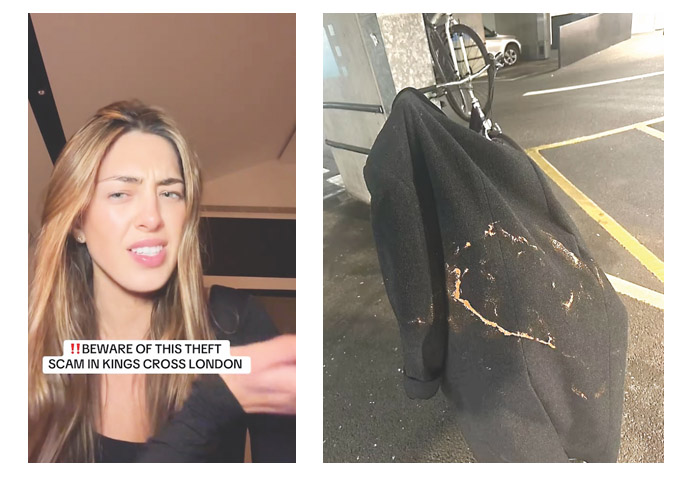 Return of the paint squirting distraction street thieves Yasmine Zweegers