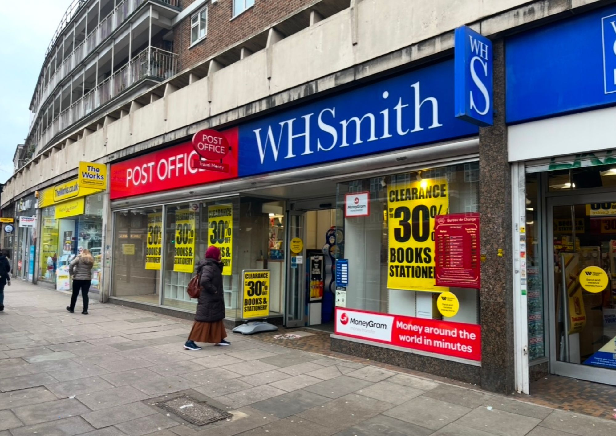 Another post office at risk of closure as WH Smith shuts up shop whsmith post office