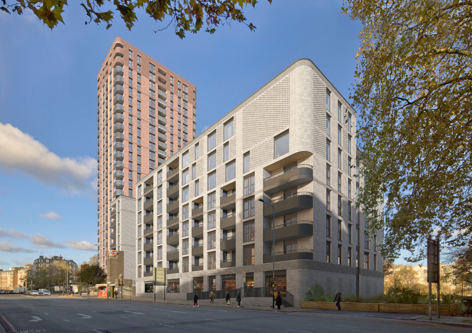 Here we go again? New tower plan for flattened site in Swiss Cottage 100 avenue road