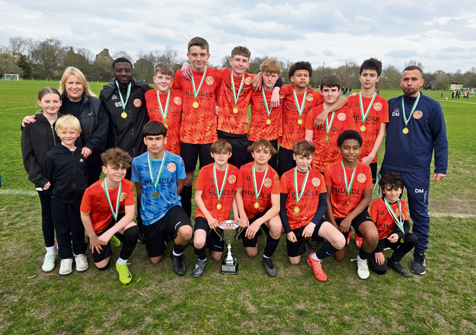 Youth aces’ weekend of cup thrillers! Kentish Town FC U14s Sid Hayes Memorial Cup Winners