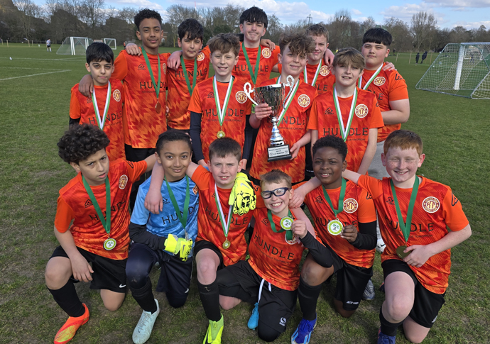 Town’s cup final comeback ‘unbelievable’ Kentish Town U13s Cup Winners