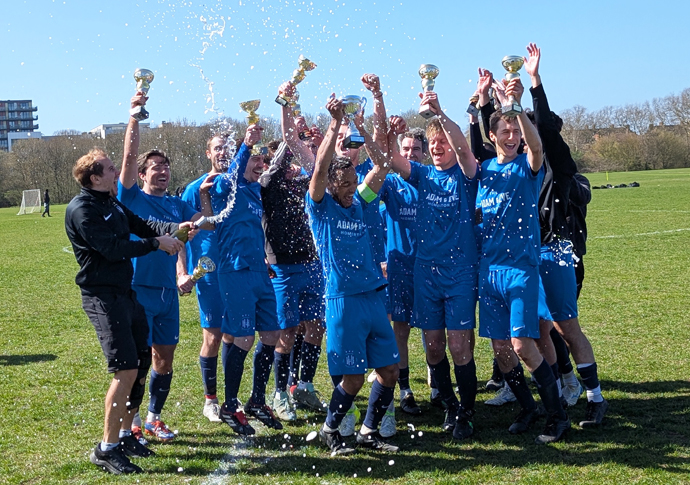 Goalie sets Wednesday on way to latest cup triumph Hackney Wednesday