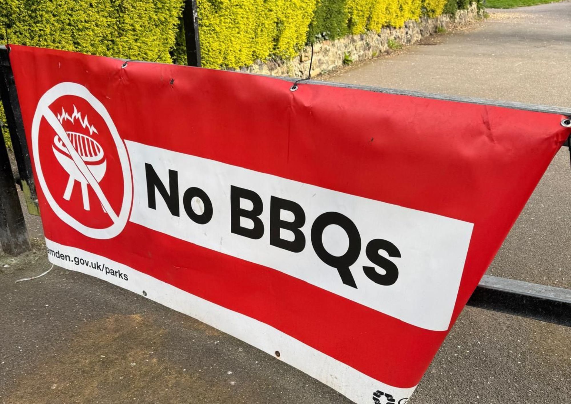 no bbqs