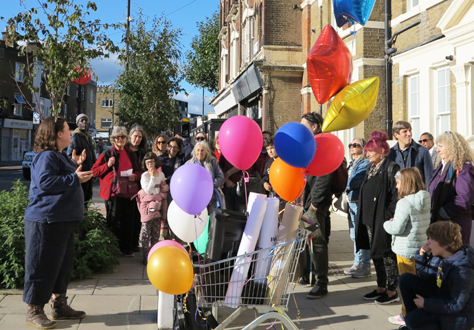 ‘Every neighbourhood is filled with stories that we can’t see – I set out to chronicle that’ walk september2-1