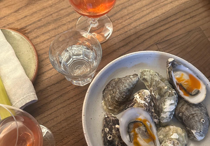Why there’s still a stampede to dine at Goodbye Horses – even on a Tuesday Goodbye Horses oysters