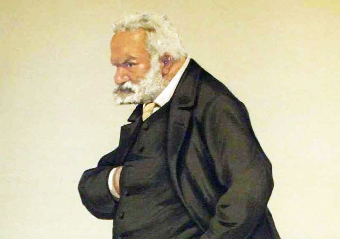 Vis à vis Vic: the man whose work inspired Les Mis Victor_Hugo_Vanity_Fair_20_September_1879