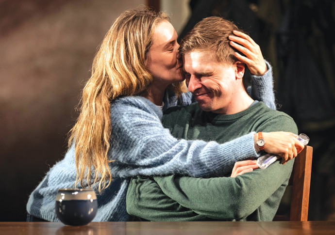 Catherine Walker and Peter Corboy in Reunion Mark Senior