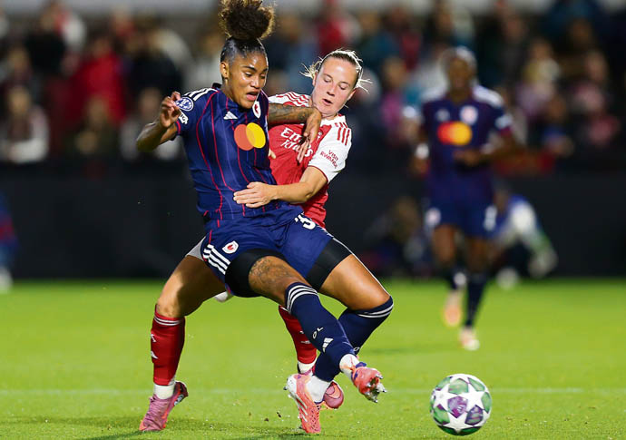 Slegers pledges to ‘bring really good football back’ as winless run goes on UEFA Womens Champions League - Arsenal v OL Lyonnes - Mangata Developments Stadium Meadow Park