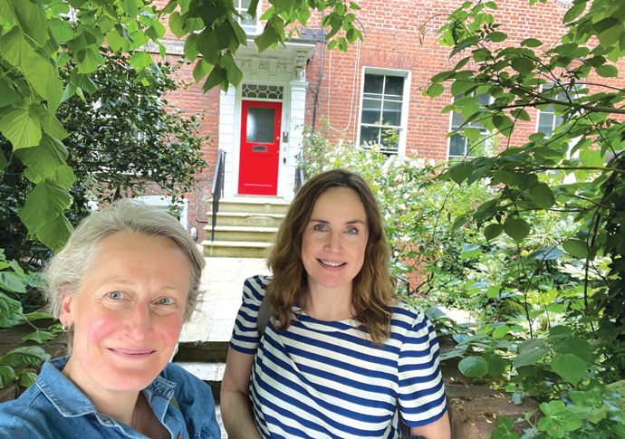 Harriet Atkinson and Sue Breakell